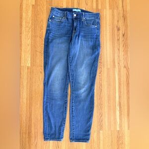 7 For All Mankind Women's Denim Skinny Jeans Cropped